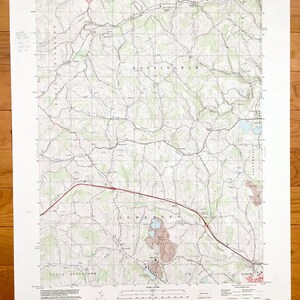 Antike Hackett, Pennsylvania 1993 U.S. Geologische Übersicht Topographische Karte – Nottingham, Somerset, Nord Bethlehem, Washington County, Union