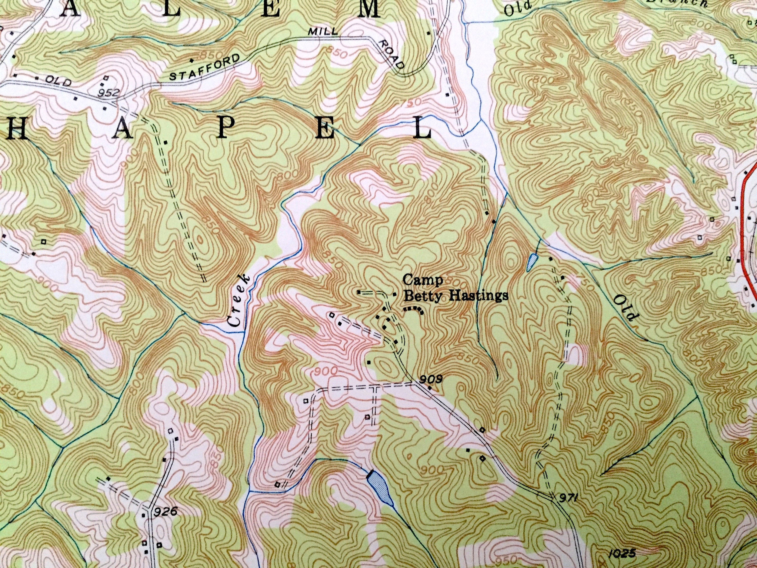 Antique Walkertown North Carolina 1951 US Geological Survey Etsy