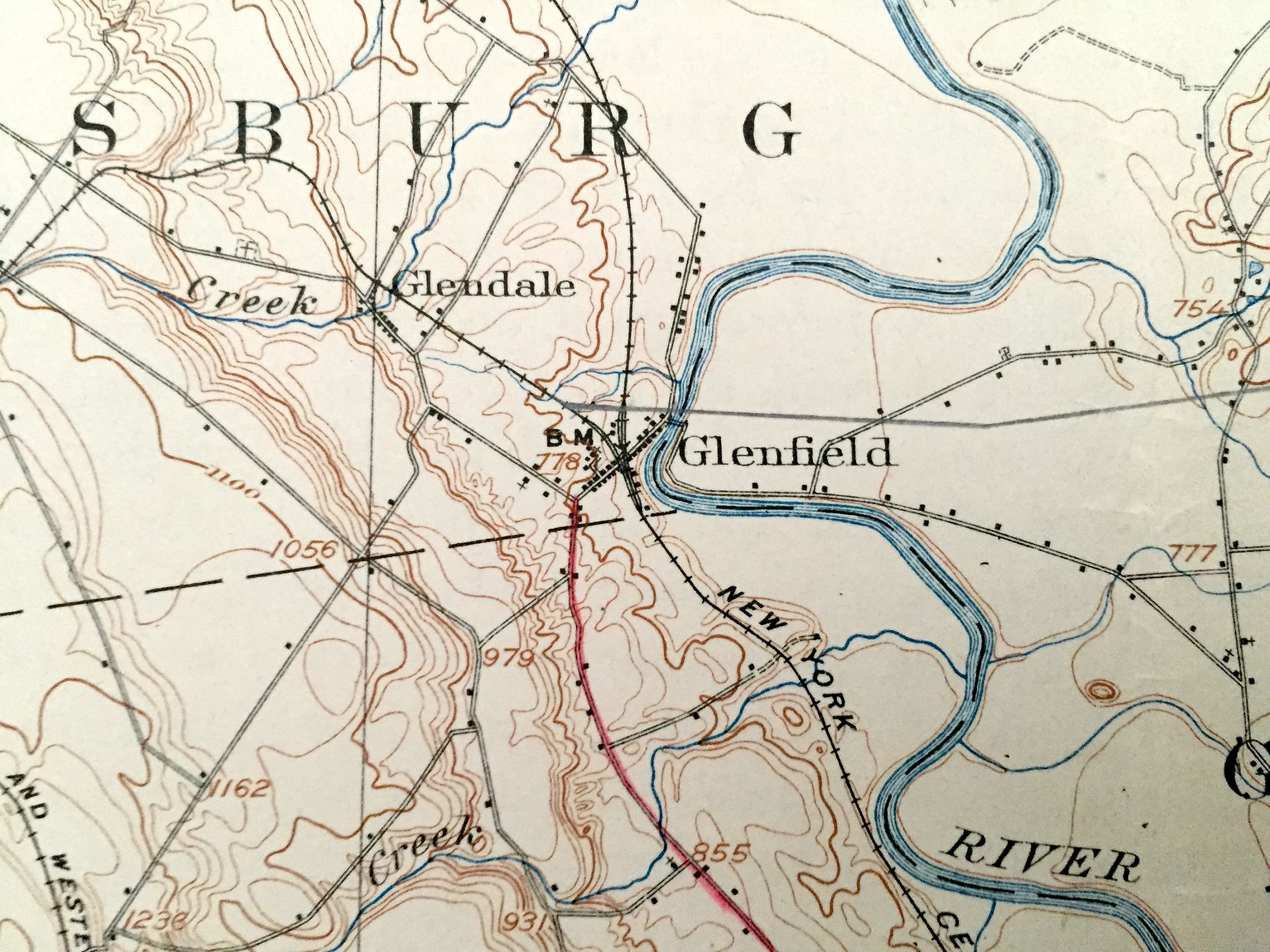 Antique Port Leyden New York 1907 US Geological Survey Etsy Italia