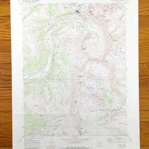 Antike Climax, Colorado 1970 US Geologische Dienst Topographische Karte - Lake, Park County, Birdseye, Pike National Forest, Mount Arkansas, CO