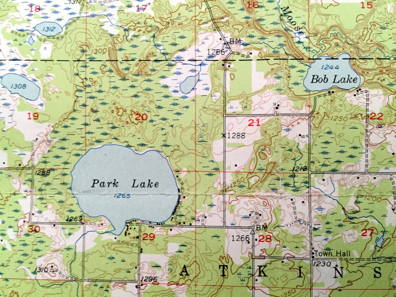 Antique Barnum Minnesota 1956 US Geological Survey Etsy