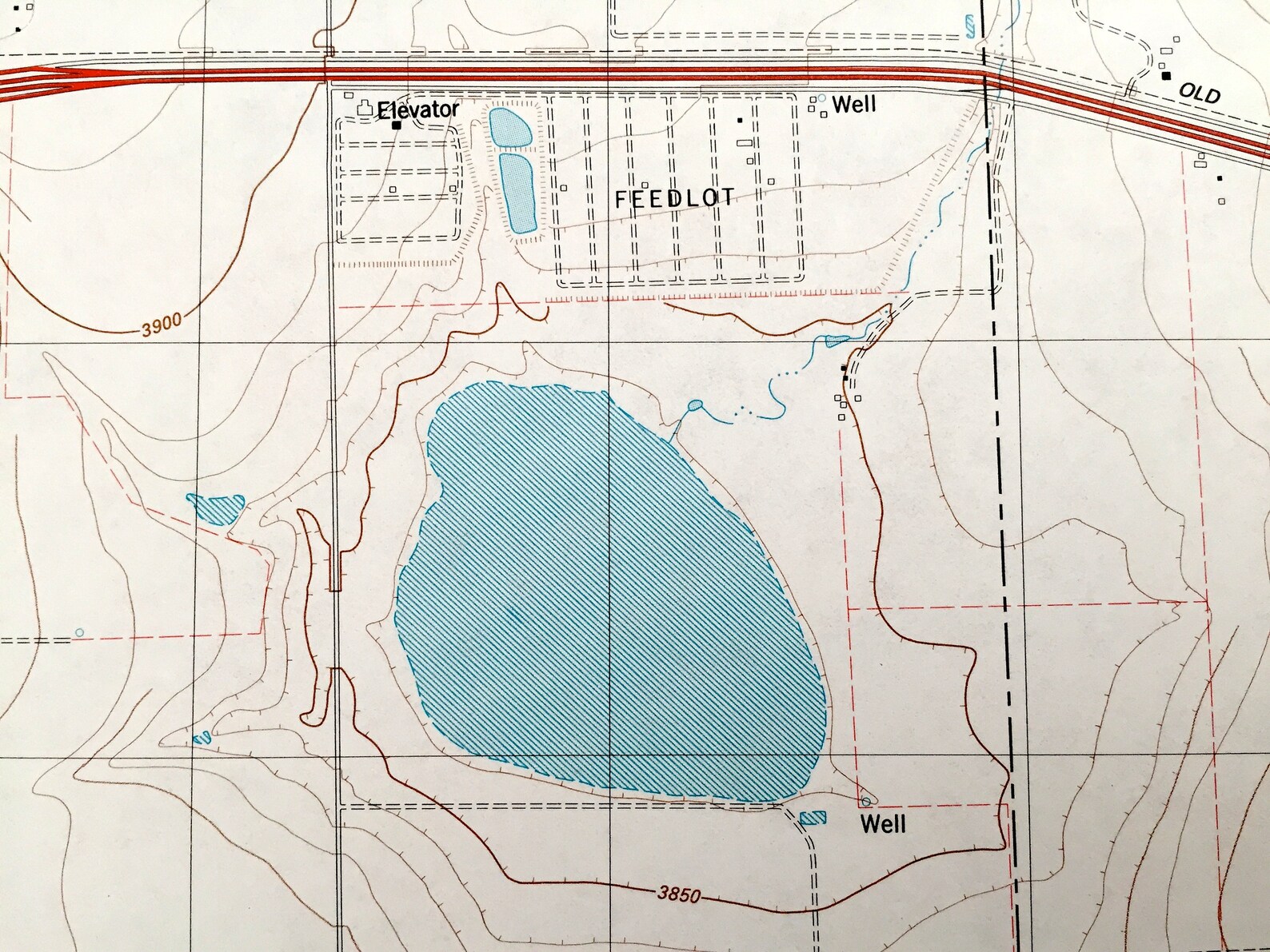 Antique Wildorado Texas 1984 US Geological Survey Topographic Etsy