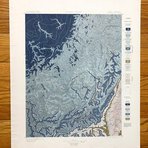 Antico Buckhannon, West Virginia 1896 US Geological Survey Mappa topografica - Lewis, Upshur, Webster, Randolph, Barbour County Elk River WV