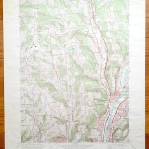 Antique Castle Creek, New York 1968 US Geologische Untersuchung Topographische Karte - Broome County, Maine, Chenango, Union, Dickinson, Fenton, NY