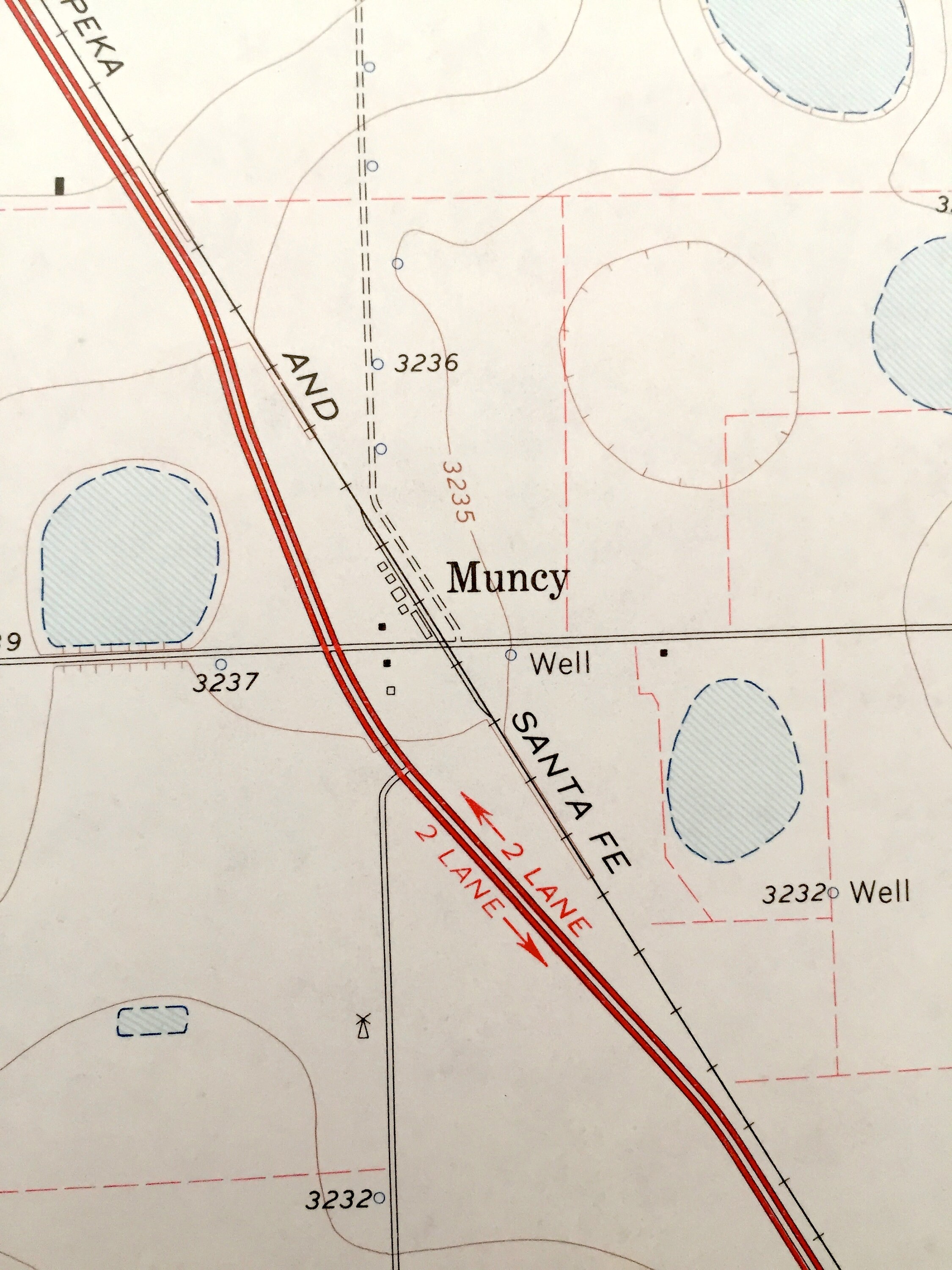 Antique Lockney Texas 1965 US Geological Survey Topographic Etsy UK