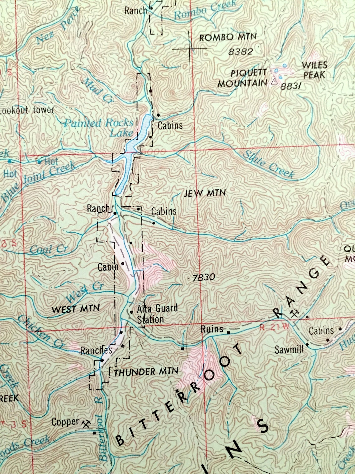 Topographic Map of Elk City
