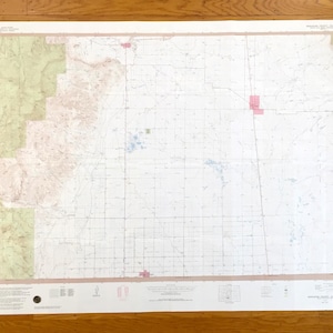 Antique Saguache County, Colorado 1979 US Geological Survey Topographic Map – Rio Grande National Forest, Moffat, Center, Russell Lakes, CO