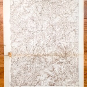 May include: A vintage topographic map of the Genesee Quadrangle in Pennsylvania. The map shows elevation contours, rivers, roads, and other features. The map is printed on paper and has a brown and white color scheme.