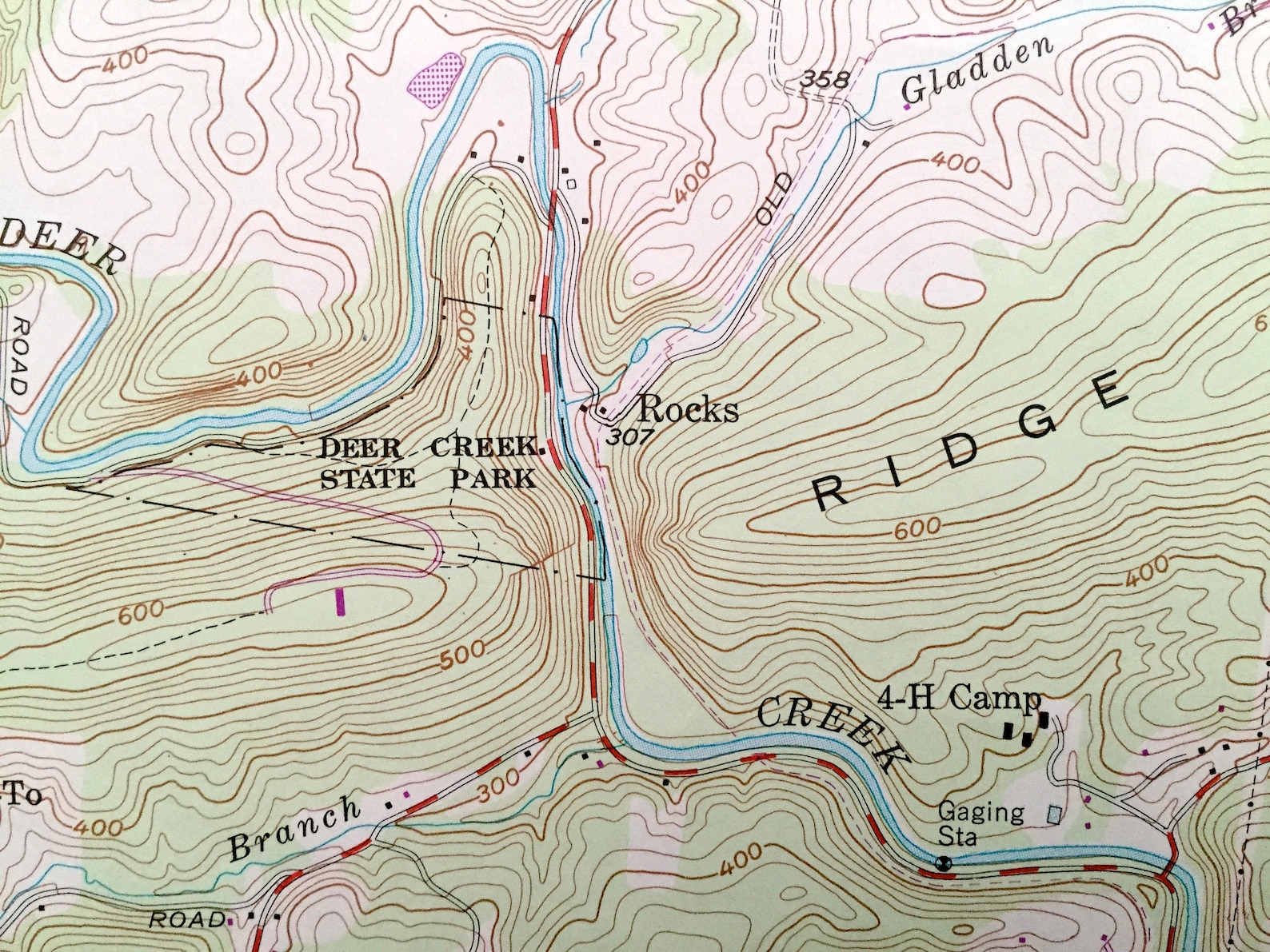 Antique Fawn Grove Pennsylvania 1956 US Geological Survey Etsy