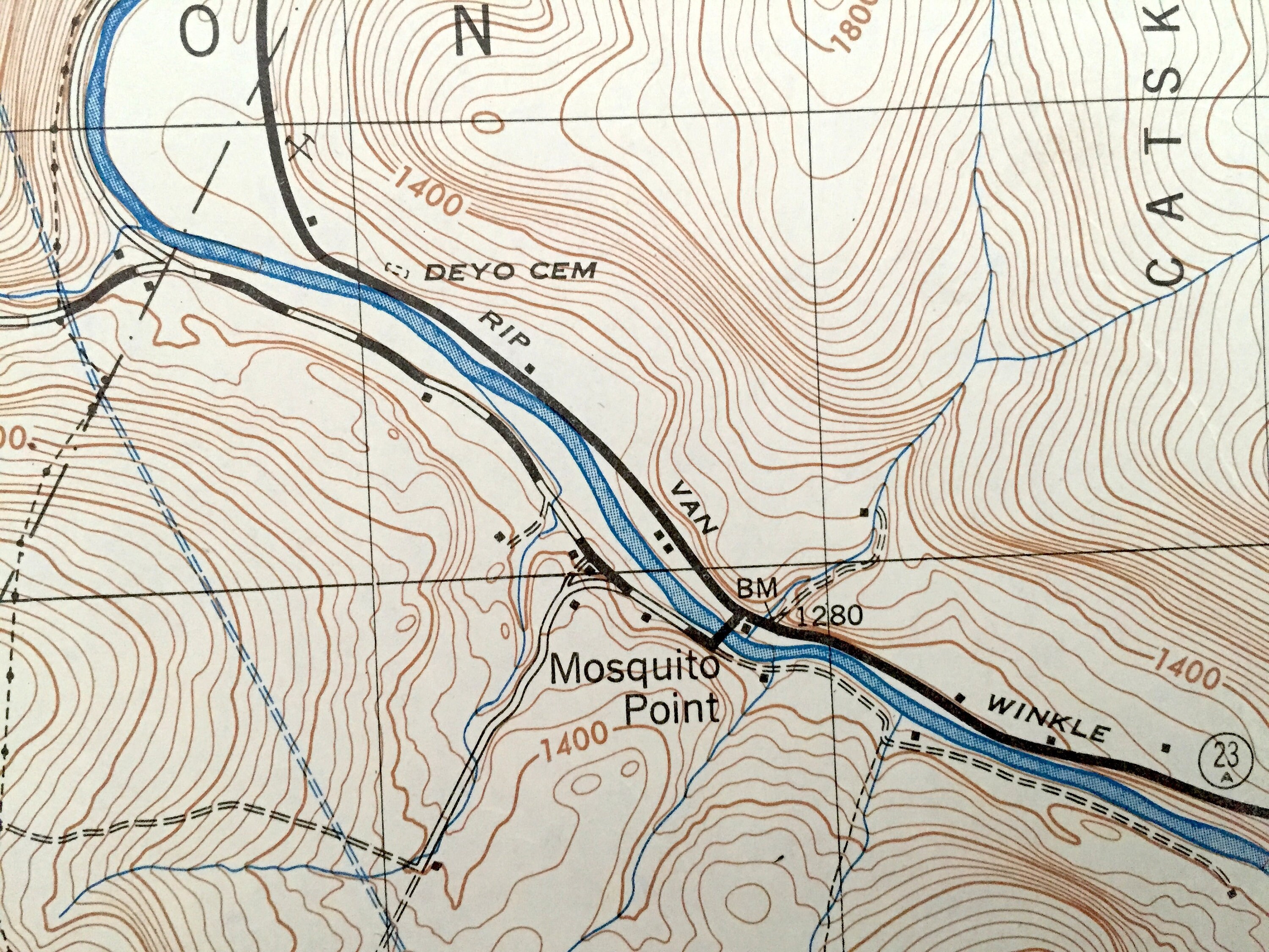 Antique Prattsville New York 1945 US Geological Survey Etsy