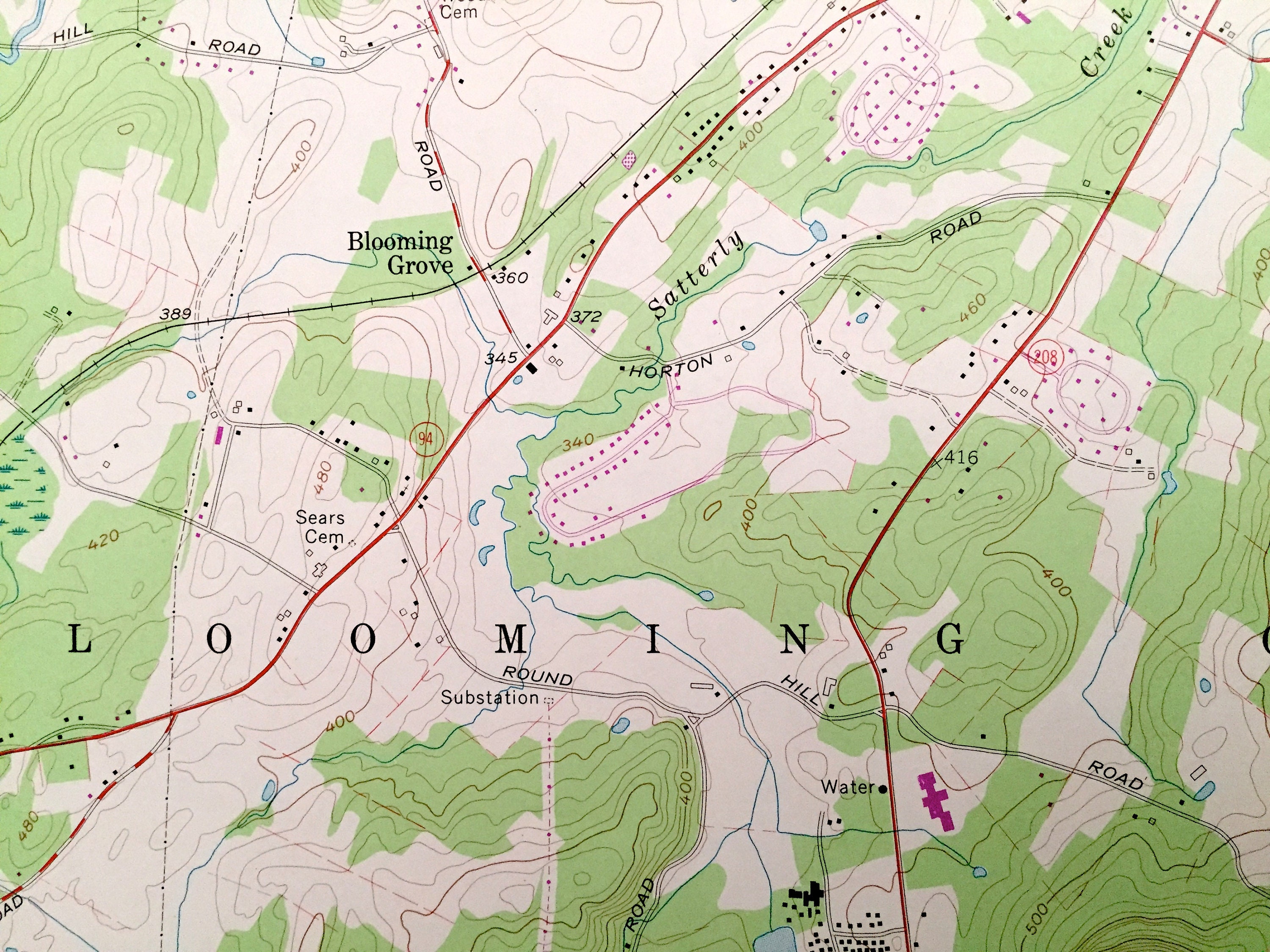 Antique Maybrook New York 1957 US Geological Survey Etsy