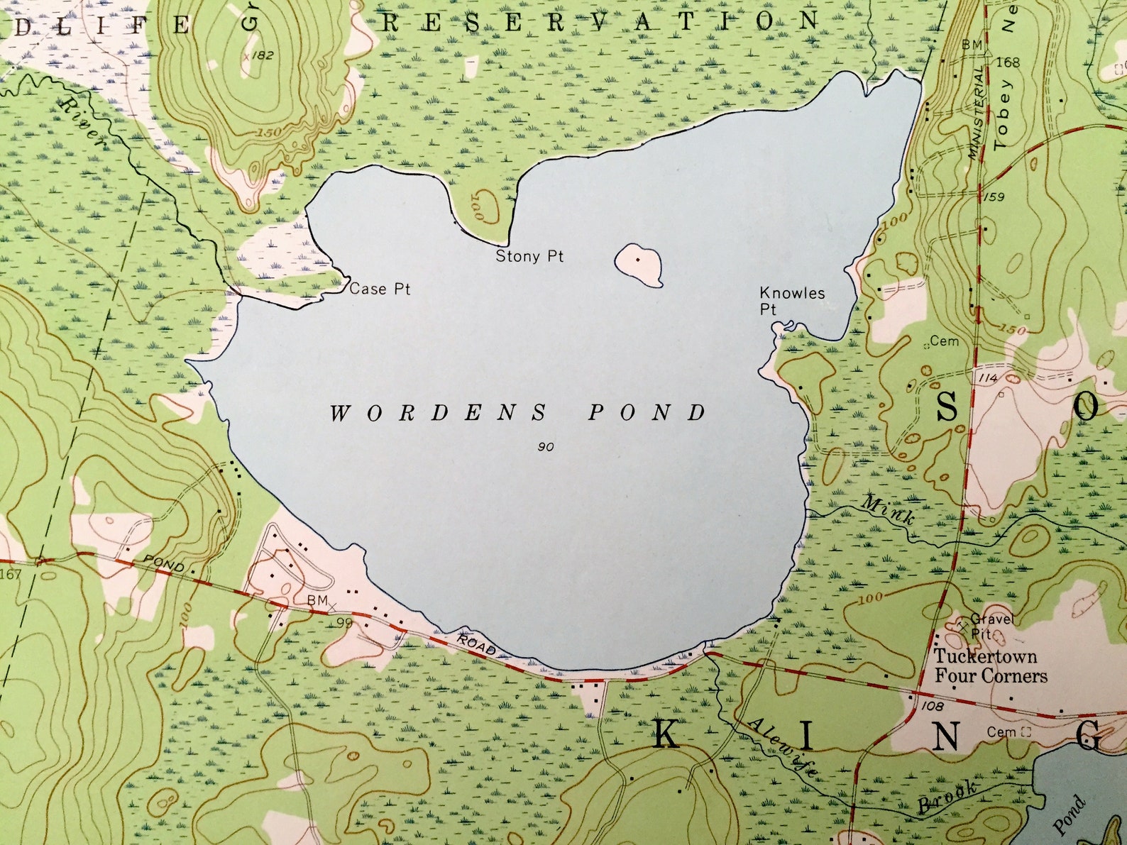 Antique Kingston Rhode Island 1957 US Geological Survey Etsy