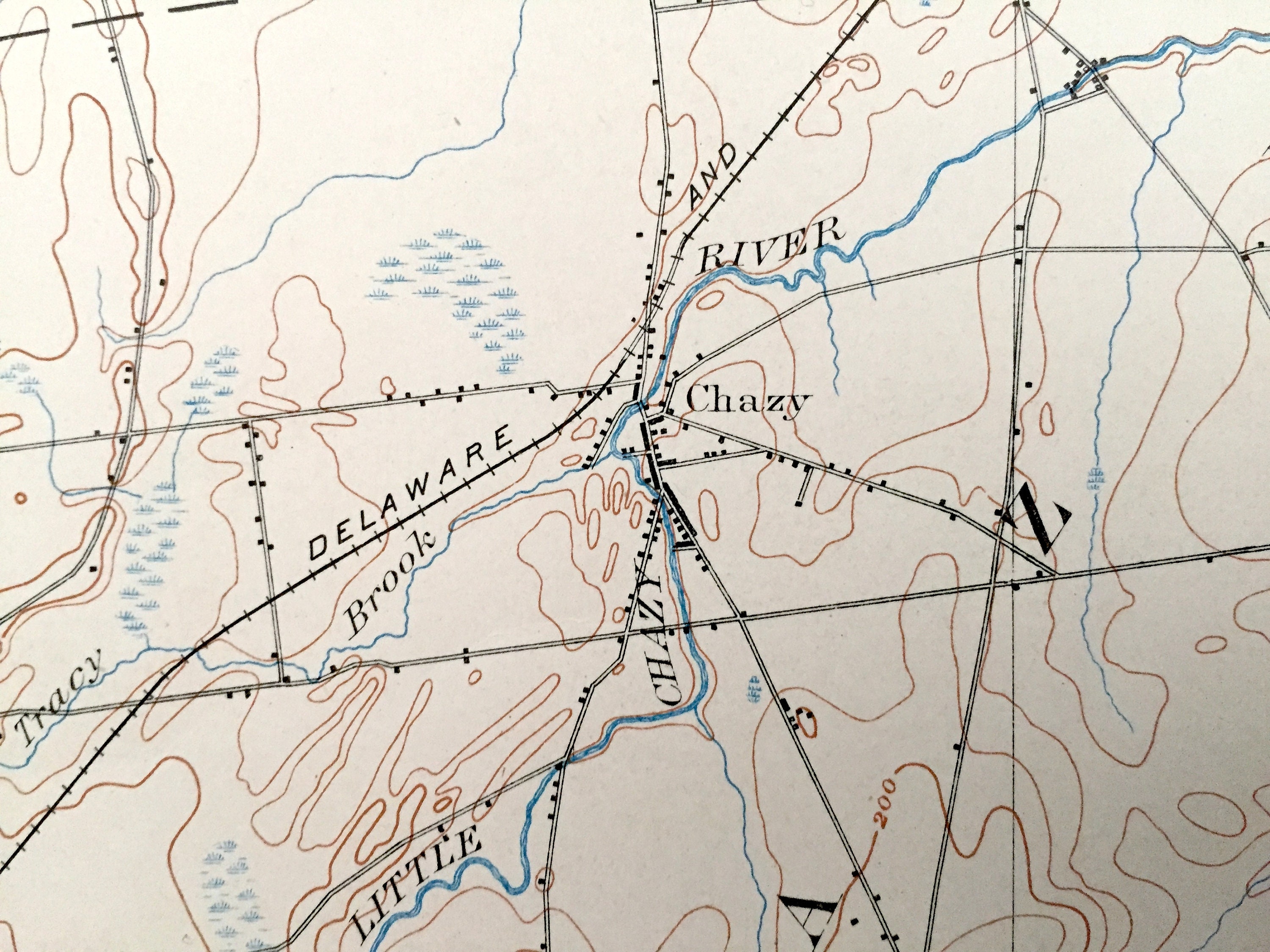 Antique Rouses Point New York 1907 US Geological Survey Etsy