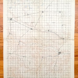 Mapa topográfico antiguo de Hebrón, Nebraska, 1898 del Servicio Geológico de Estados Unidos: Spring Creek, Chester, Hubell, Gilead, Kiowa, Hardy, Harbine, Garfield