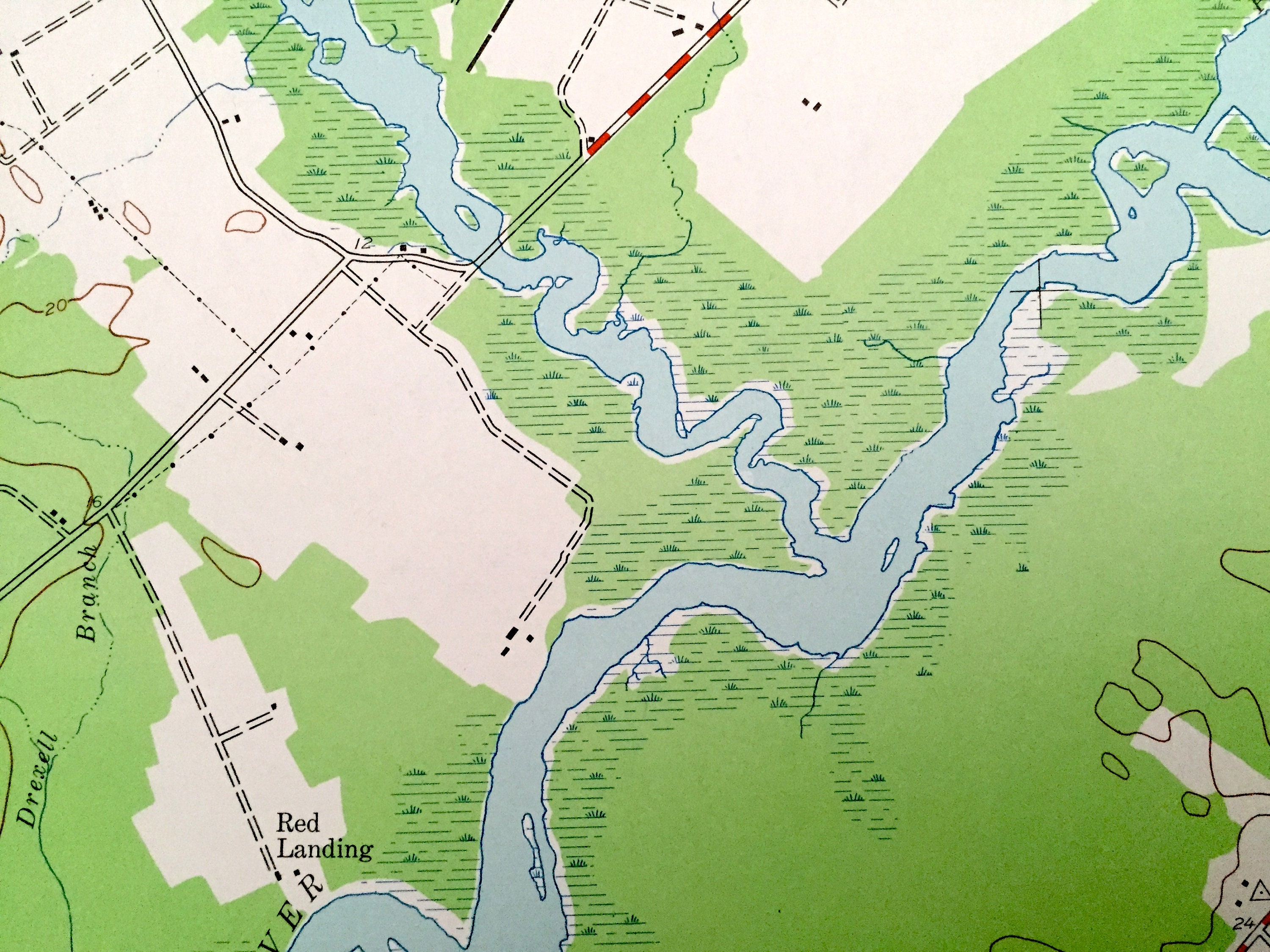 Antique Snow Hill Maryland 1942 US Geological Survey Etsy