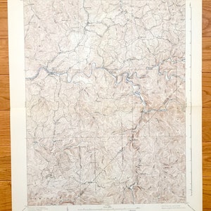 Mapa topográfico antiguo de Sutton, Virginia Occidental, 1910, del Servicio Geológico de EE. UU.: condados de Braxton, Hamilton, Little Birch, Otter, Pembroke y Fairbanks
