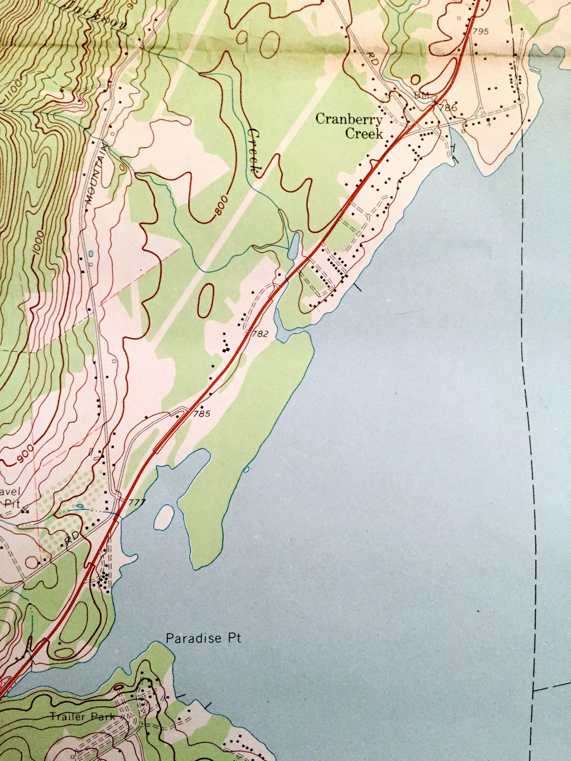 Antique Northville New York 1970 US Geological Survey Etsy UK
