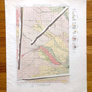 Antique Ellensburg, Washington 1902 US Geological Survey Topografische kaart – Kittitas, Yakima County, North, Indian Reservation, Umtanum, WA
