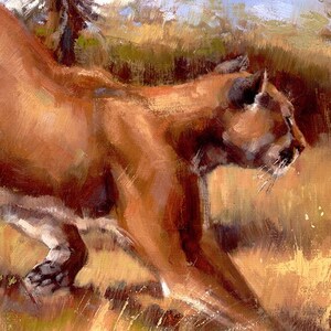 Huntress ORIGINAL OIL PAINTING