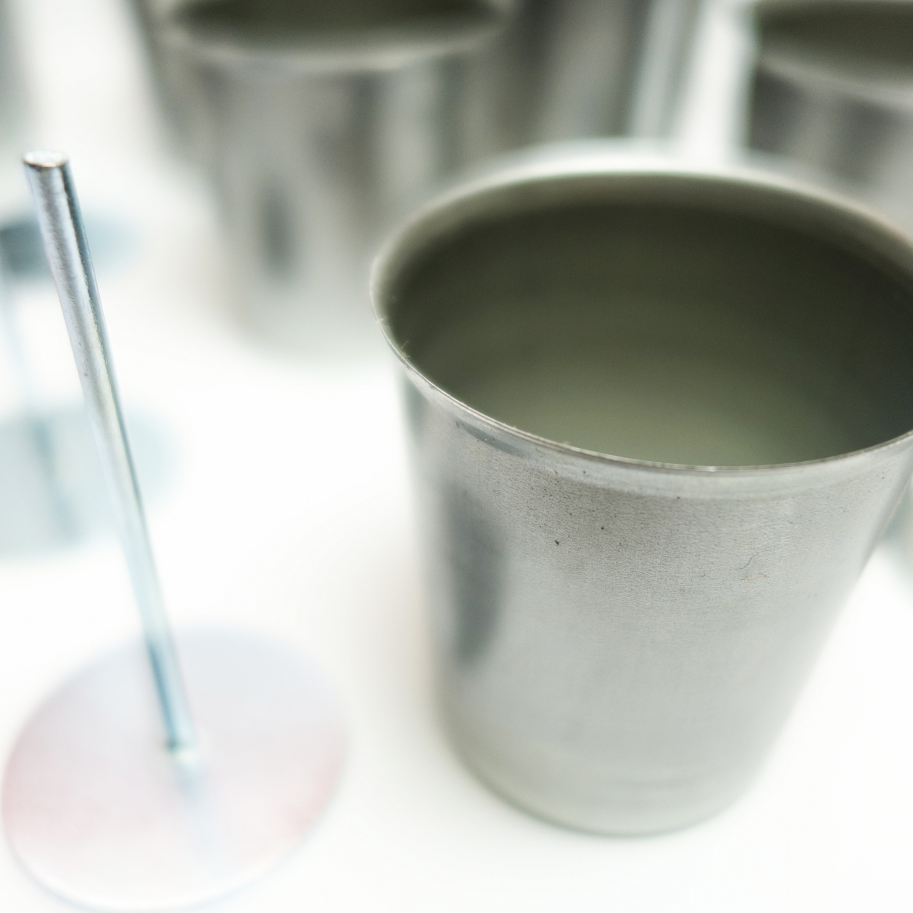 Votive Candle Mold With Wick Pin Metal Candle Molds Candle Etsy Ireland