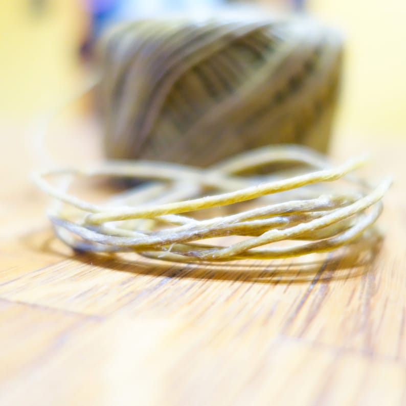 Hemp Candle Wick Hemp Wick for Candle Making / Hemp Wick Etsy