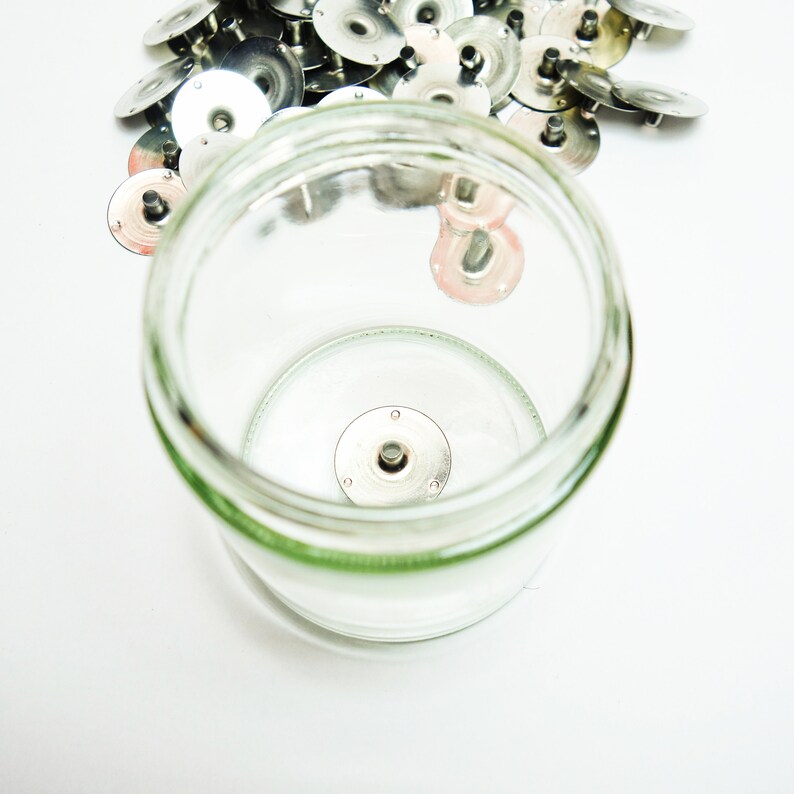 Wick Tabs for DIY Container Candles Wick Holders Candle Etsy