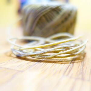 Hemp Candle Wick Hemp Wick for Candle Making / Hemp Wick Candle / Hemp Beeswax Candle / Beeswax Hemp Wick / Natural Candle Wicks image 3