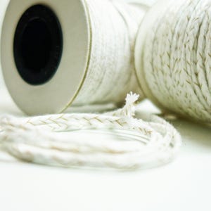 ECO wicks / Soy Candle Wicks for Soy Candles / Candle Making Supplies / Candle Wick in Bulk / Candle Making Wicks / Bulk Candle Wick image 4