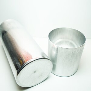 Molde para velas grandes, moldes para velas de pilar, molde para velas de 4 pulgadas, fabricación de velas de metal, molde para velas de pilar, vela de cera de abejas, suministros para hacer velas imagen 9