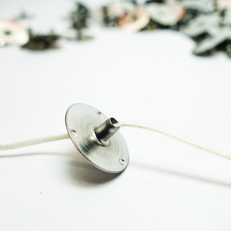 Wick Tabs for DIY Container Candles Wick Holders Candle Etsy