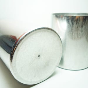 Molde para velas grandes, moldes para velas de pilar, molde para velas de 4 pulgadas, fabricación de velas de metal, molde para velas de pilar, vela de cera de abejas, suministros para hacer velas imagen 8