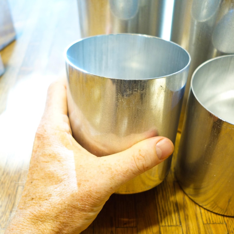 Molde para velas grandes, moldes para velas de pilar, molde para velas de 4 pulgadas, fabricación de velas de metal, molde para velas de pilar, vela de cera de abejas, suministros para hacer velas imagen 5