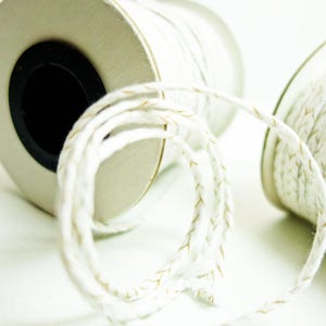 ECO wicks / Soy Candle Wicks for Soy Candles / Candle Making Supplies / Candle Wick in Bulk / Candle Making Wicks / Bulk Candle Wick image 5