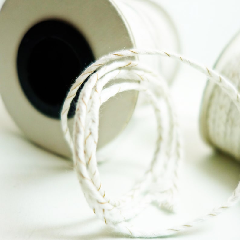 ECO wicks / Soy Candle Wicks for Soy Candles / Candle Making Supplies / Candle Wick in Bulk / Candle Making Wicks / Bulk Candle Wick image 10