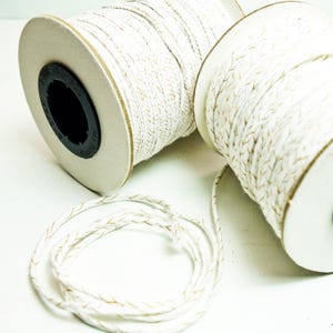 ECO wicks / Soy Candle Wicks for Soy Candles / Candle Making Supplies / Candle Wick in Bulk / Candle Making Wicks / Bulk Candle Wick image 6