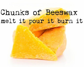 Raw Beeswax | Candle Making | Pure Beeswax | Beeswax for Candle Making Supplies | Unfiltered Beeswax | Natural Beeswax | Bees Wax |