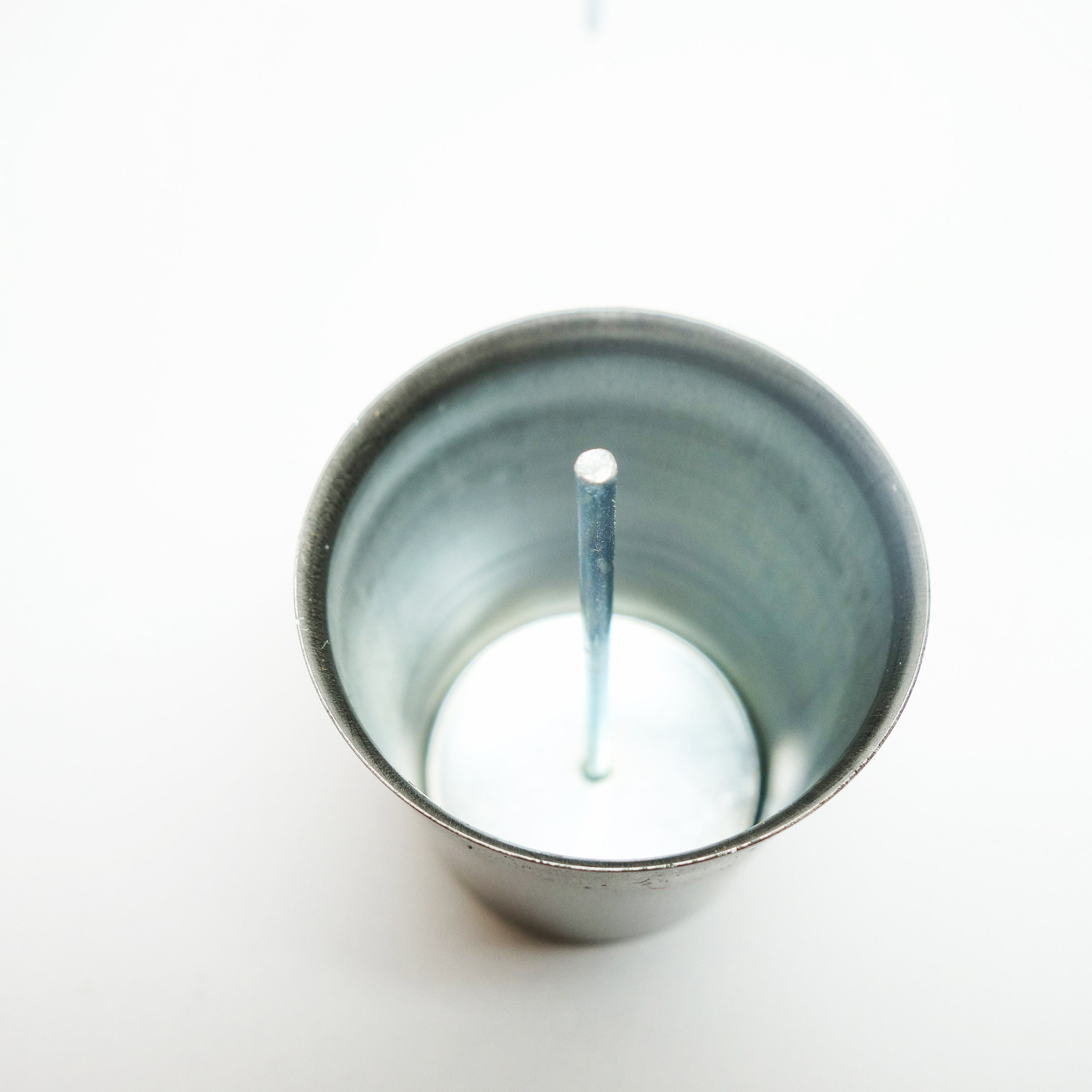 Votive Candle Mold with Wick Pin Metal Candle Molds Candle Etsy