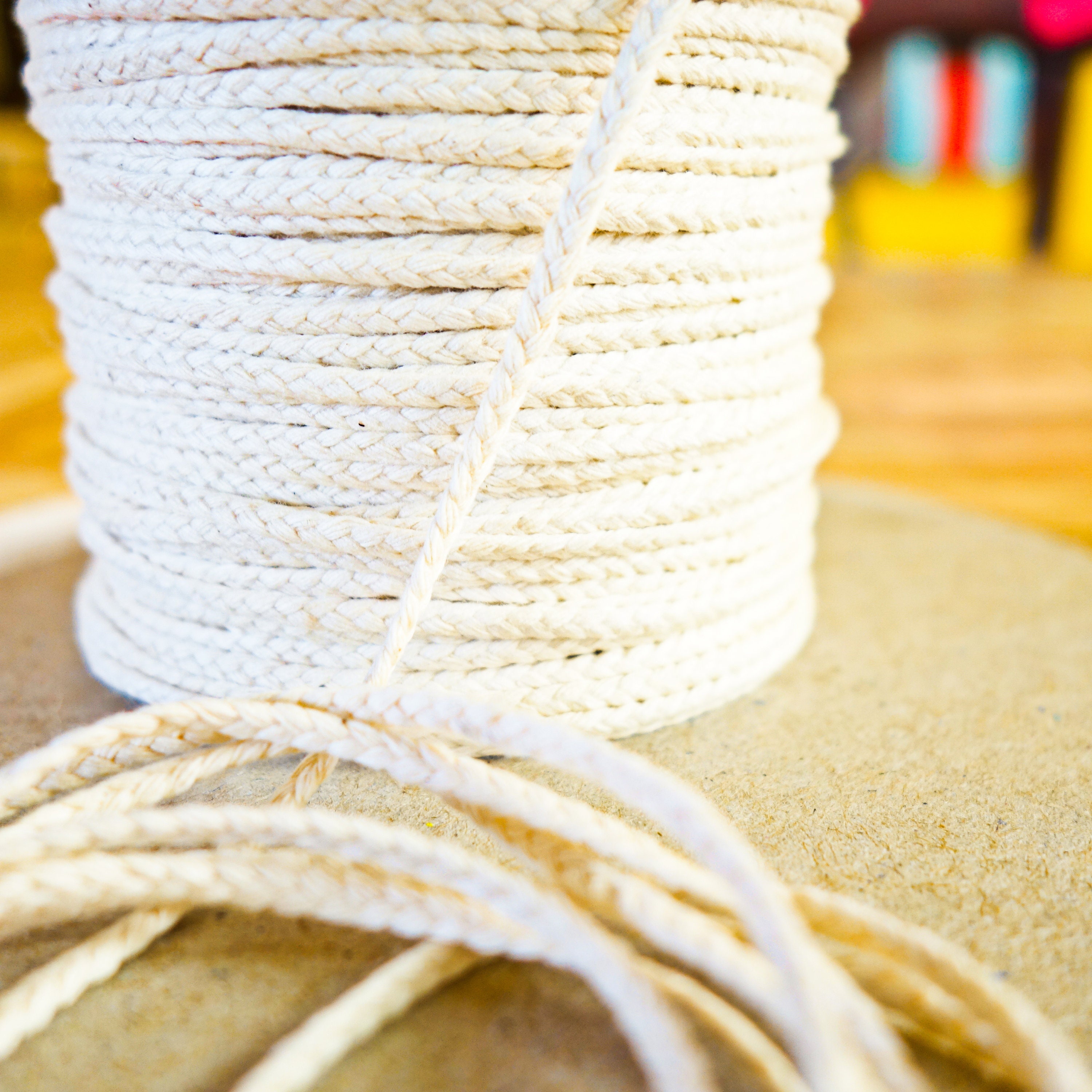 Flat Braid Wick All Sizes Cotton Candle Wicks Pillar Candle Etsy