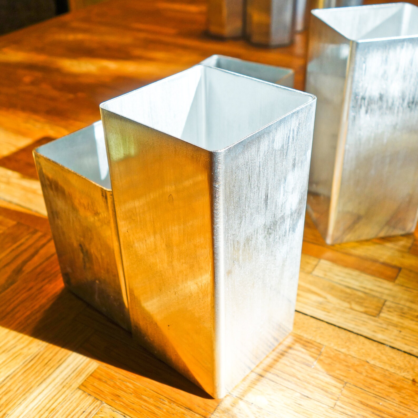 Square Candle Mold Square Pillar Candle Molds Aluminum Etsy