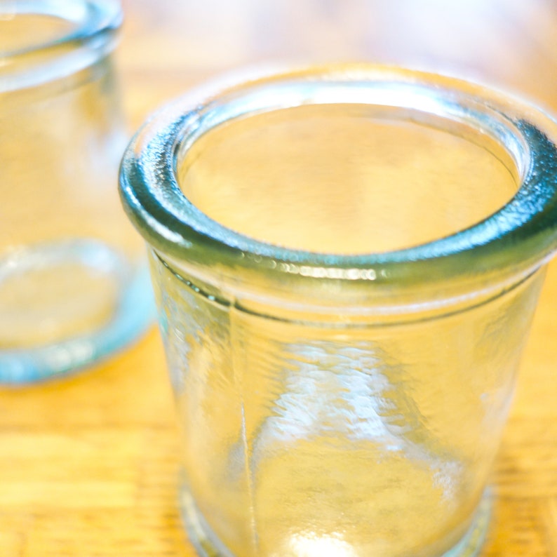 Glass Candle Holder made from Recycled Spanish Glass Candle Etsy