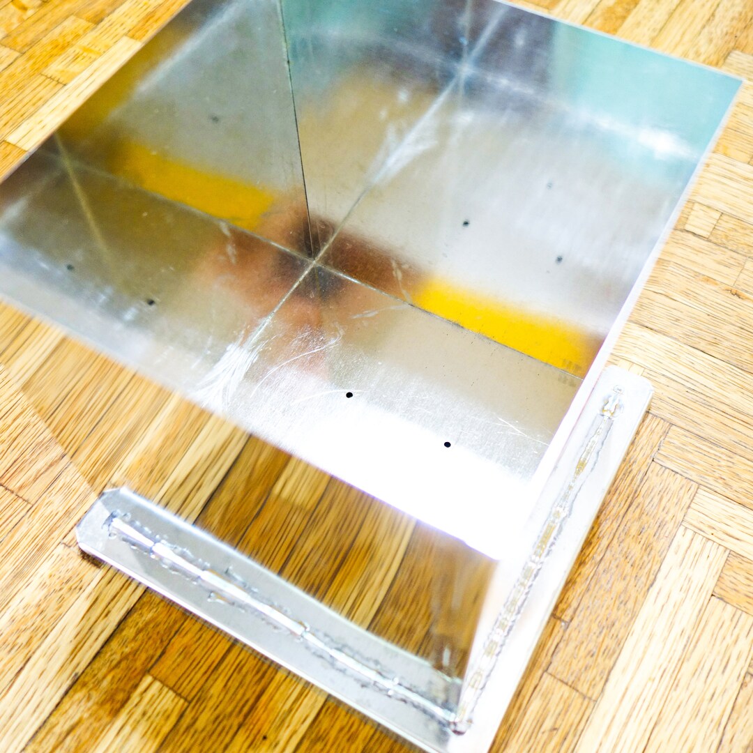 Large Candle Mold, Square Pillar Candle Molds, Tin Candle Mold, Metal