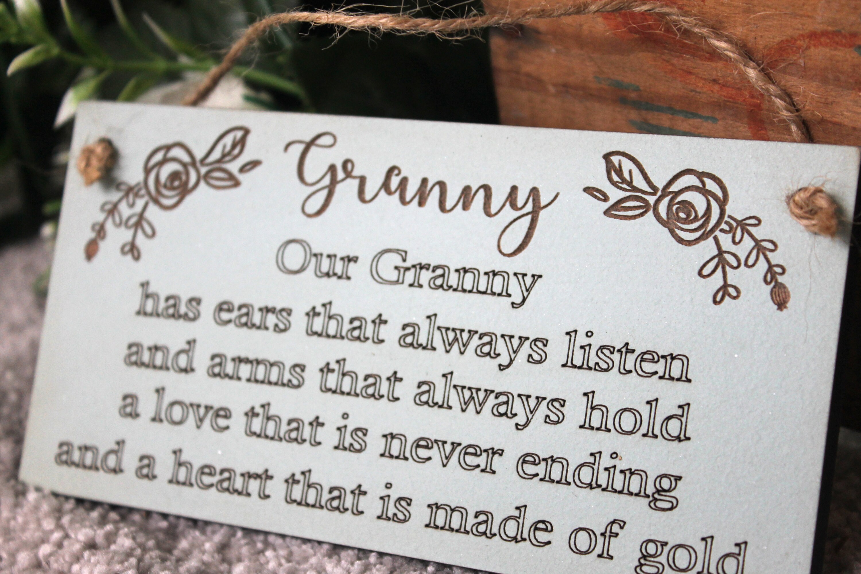 Thank You Gift for GrannyThoughtful Granny GiftSpecial Gift Etsy