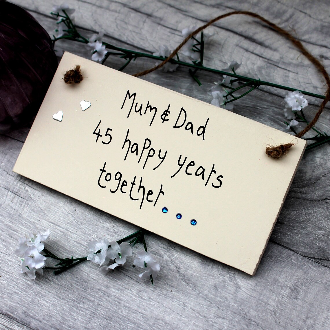 45th Wedding Anniversary 45th Wedding Anniversary | Etsy