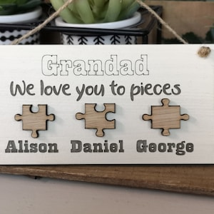 Personalised Gift for Grandad-Grandad Birthday Present-Grandad Gift for Christmas-Grandad Gift from Grandkids-Father&#39;s Day Gift for Grandad