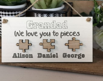 Personalised Gift for Grandad-Grandad Birthday Present-Grandad Gift for Christmas-Grandad Gift from Grandkids-Father's Day Gift for Grandad