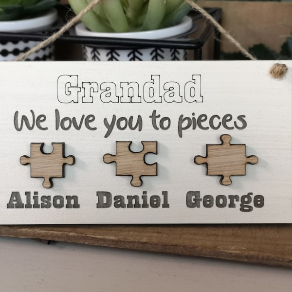 Personalised Gift for Grandad-Grandad Birthday Present-Grandad Gift for Christmas-Grandad Gift from Grandkids-Father's Day Gift for Grandad