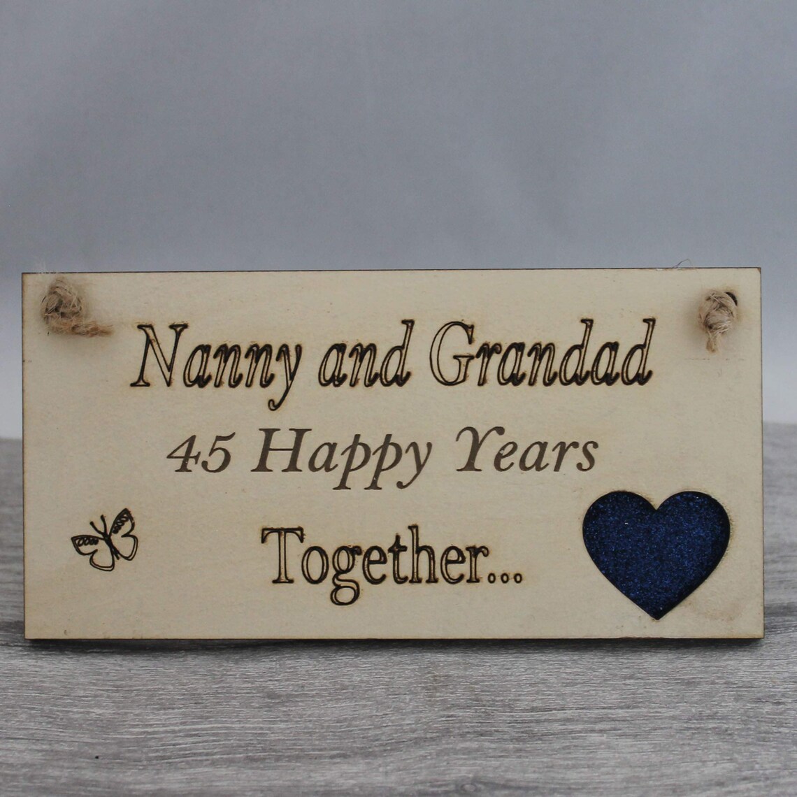 Anniversary Gifts For Parents45th Sapphire Wedding Gift