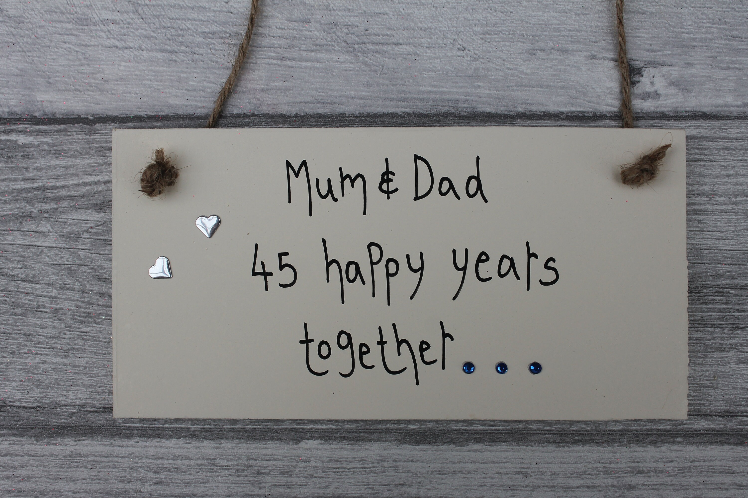 45th Wedding Anniversary 45th Wedding Anniversary - Etsy UK