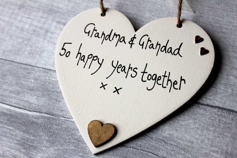 50th Anniversary Gifts for Parentsgolden Wedding Etsy UK