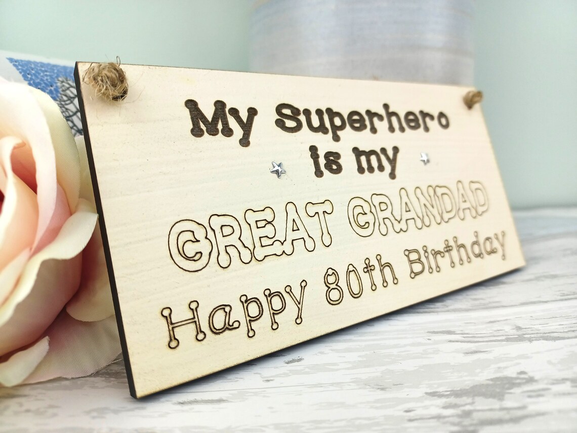 Grandpère 80e anniversaireGrandpère 80 aujourdhui Cadeau Etsy France